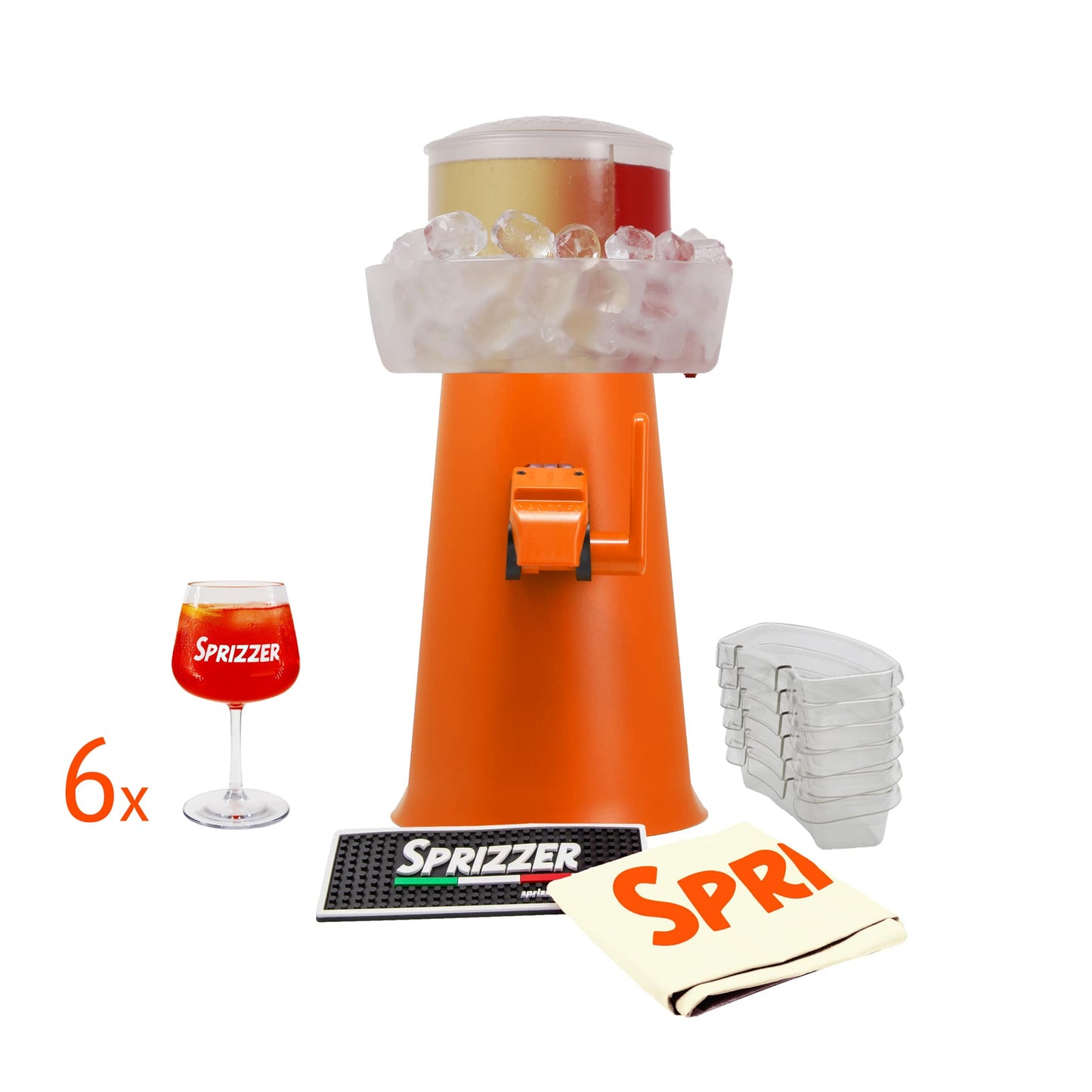 Complete set: Sprizzer + Accessories
