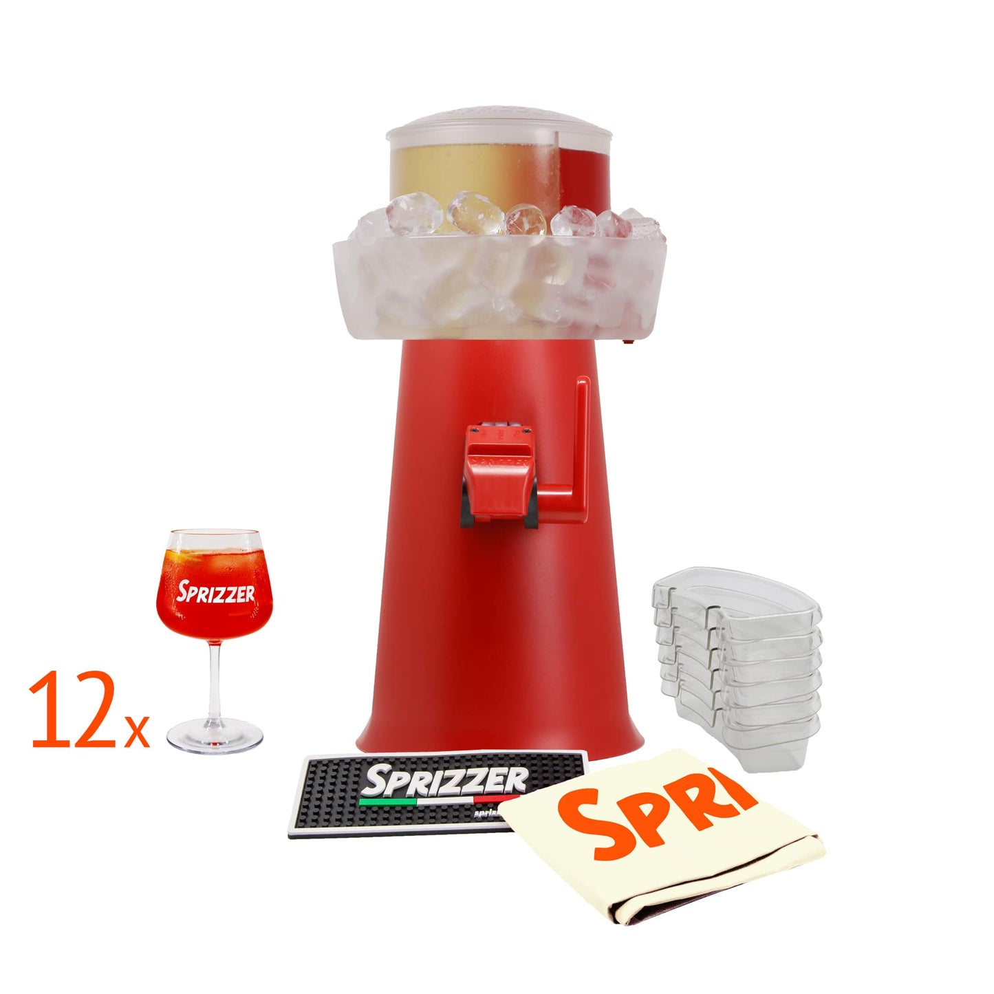 Complete set: Sprizzer + Accessories