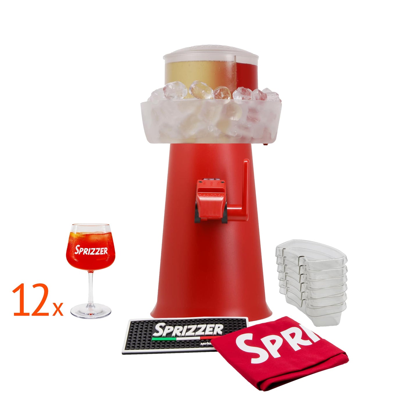 Complete set: Sprizzer + Accessories
