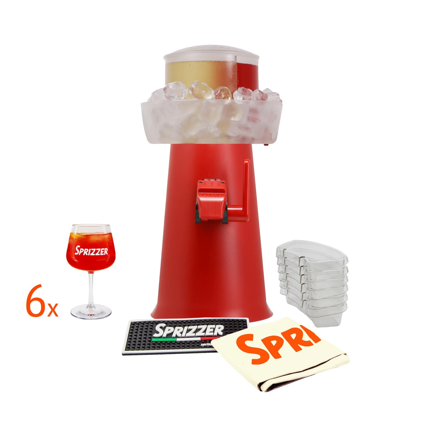 Complete set: Sprizzer + Accessories