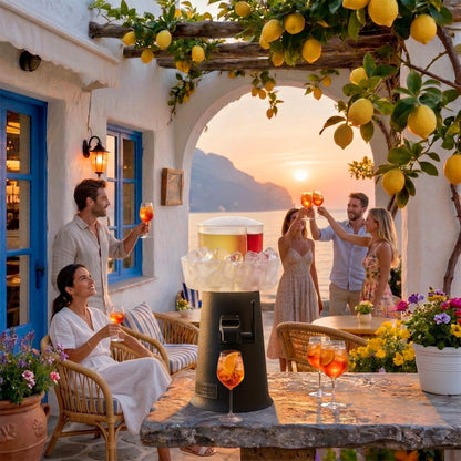 Sprizzer in Vera Pelle nera