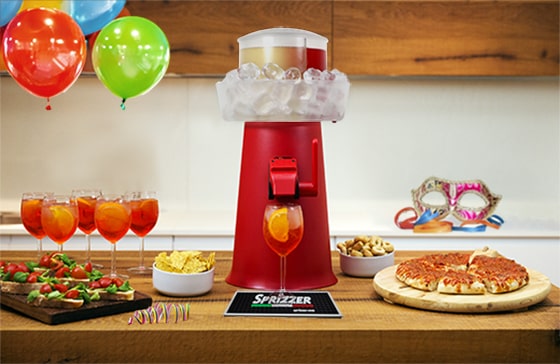 Sprizzer: the machine to make the perfect Spritz in just a few seconds ...