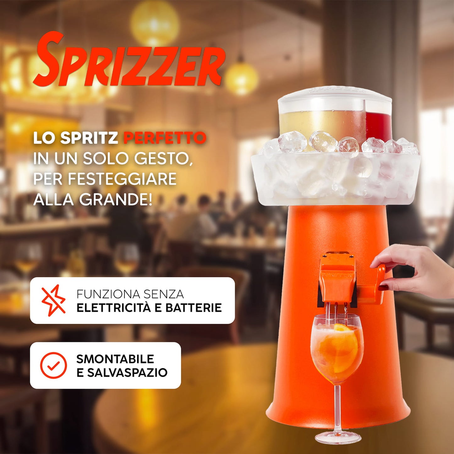 Sprizzer for your parties with friends