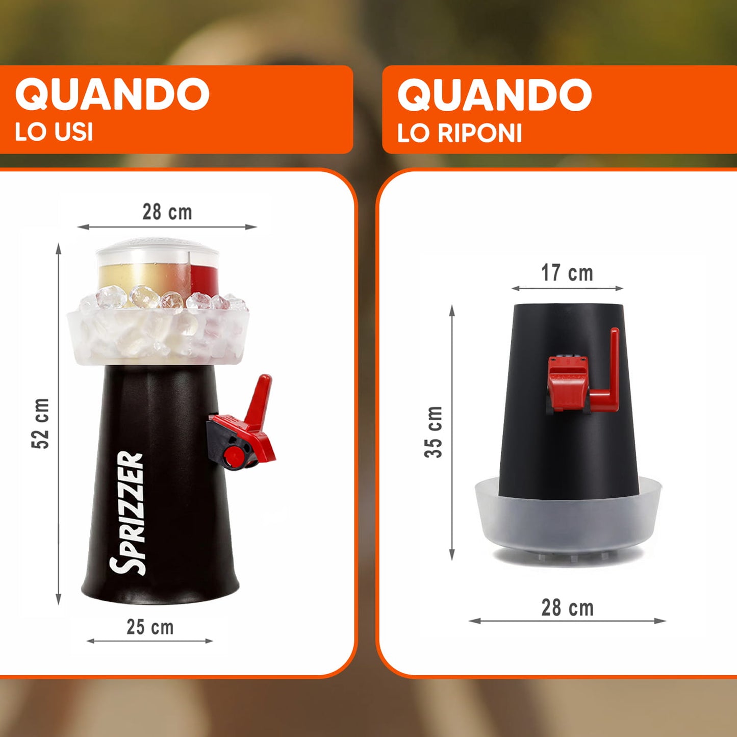 Sprizzer for your parties with friends