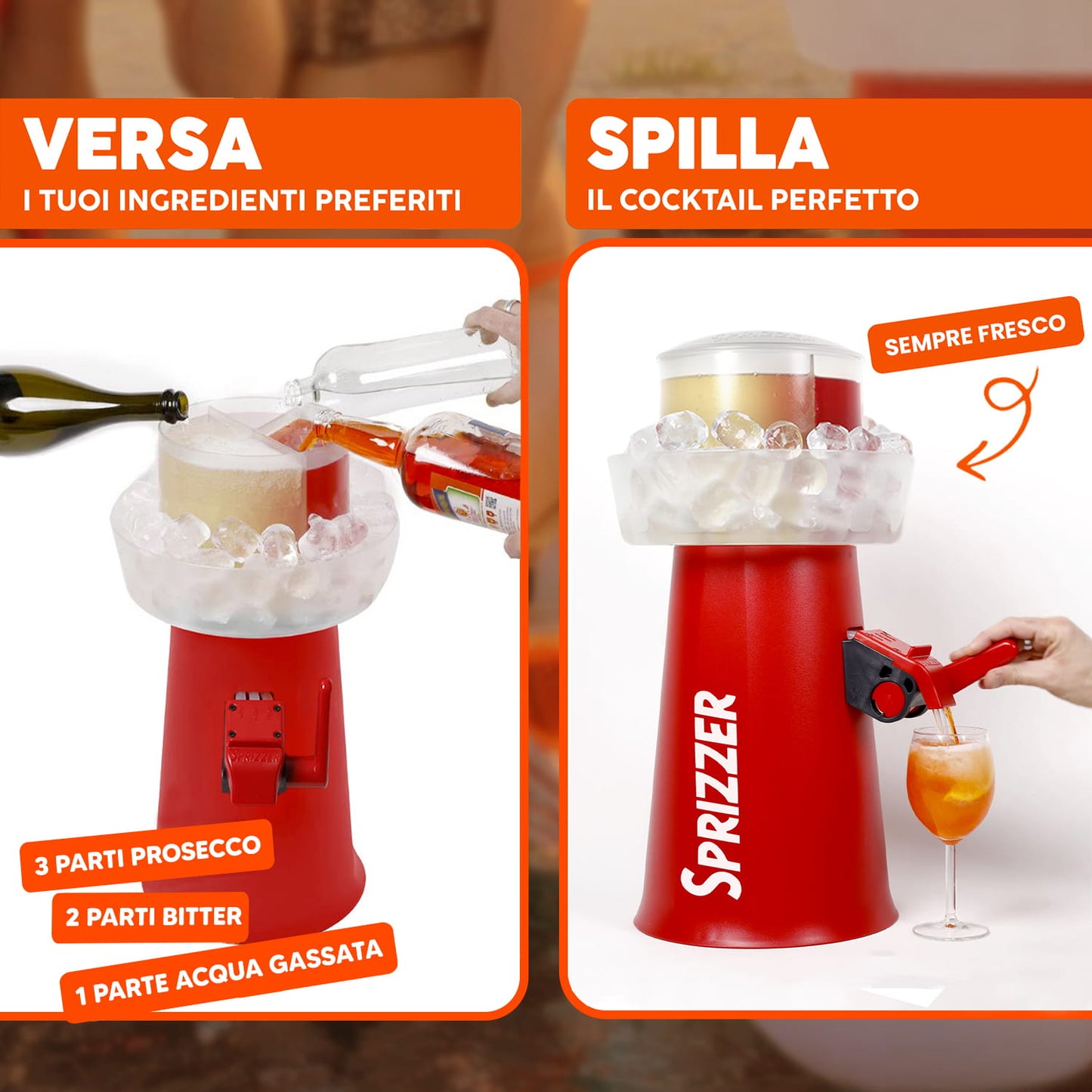 Sprizzer for your parties with friends