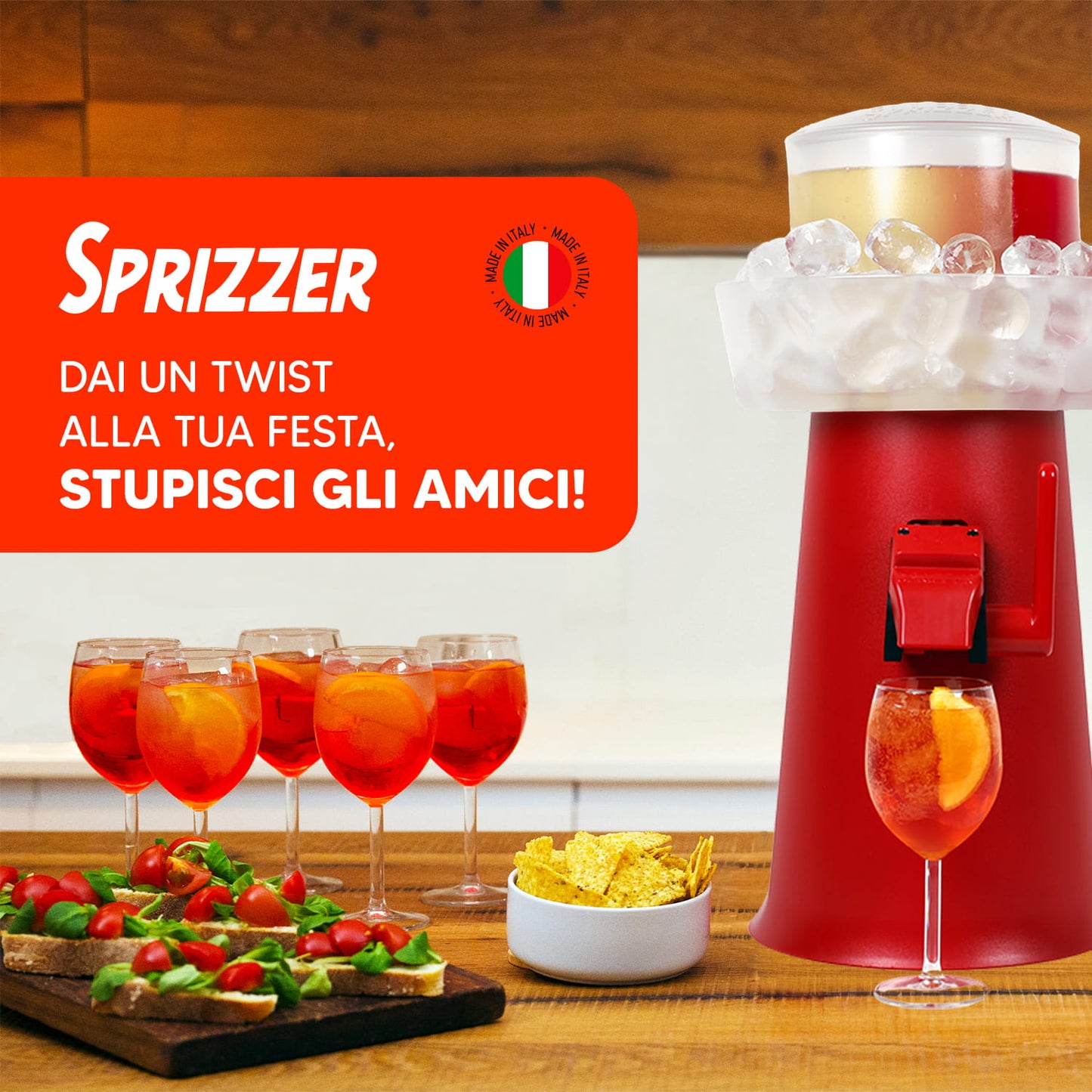 Sprizzer for your parties with friends