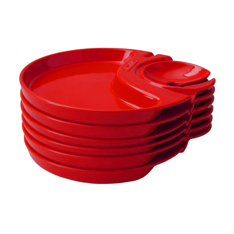 Les assiettes porte-verre 2-en-1