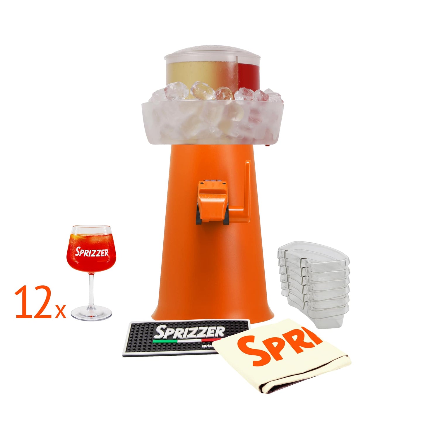 Complete set: Sprizzer + Accessories