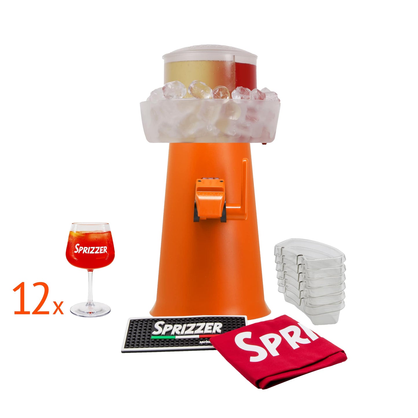 Complete set: Sprizzer + Accessories