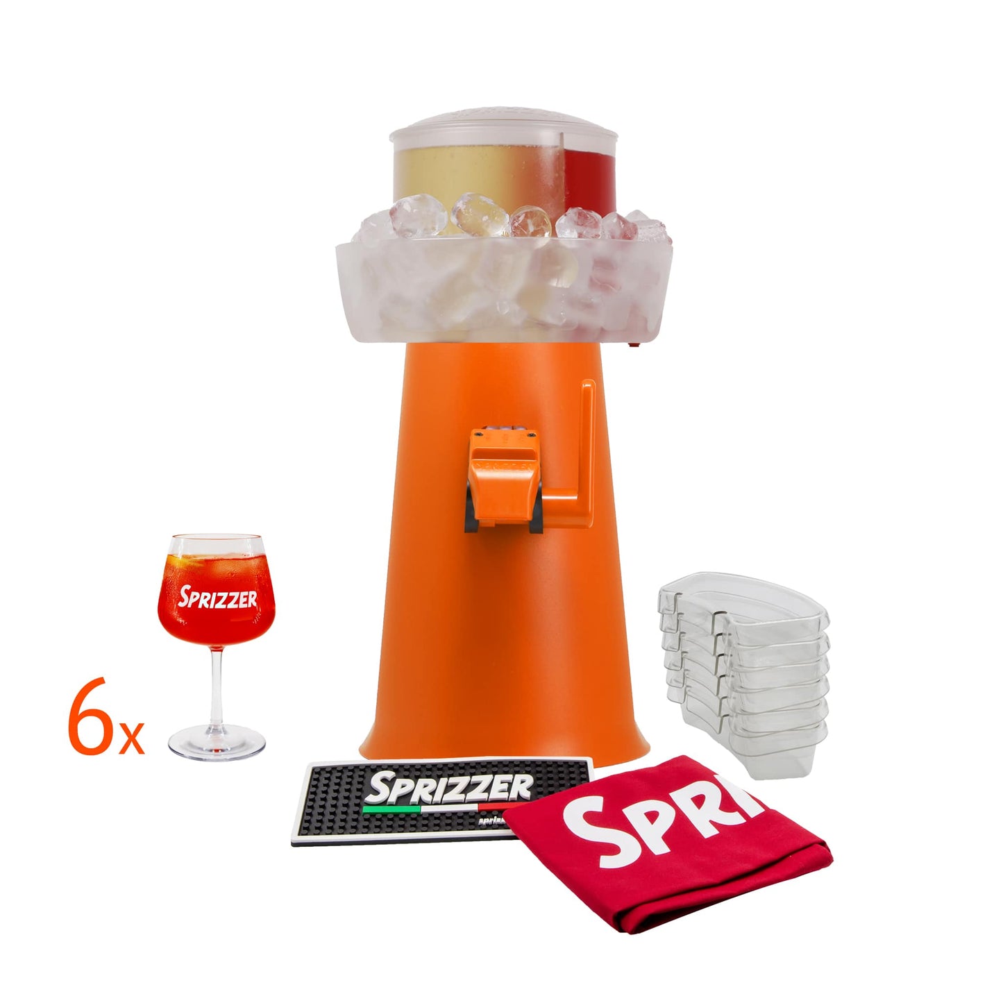 Complete set: Sprizzer + Accessories