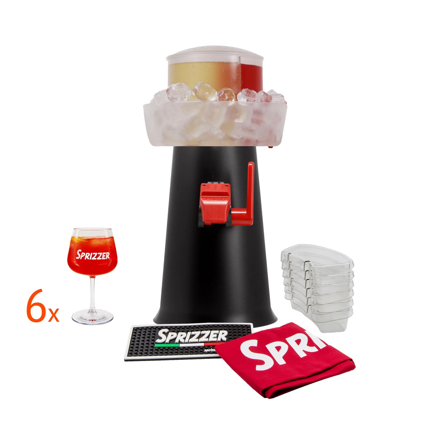 Complete set: Sprizzer + Accessories