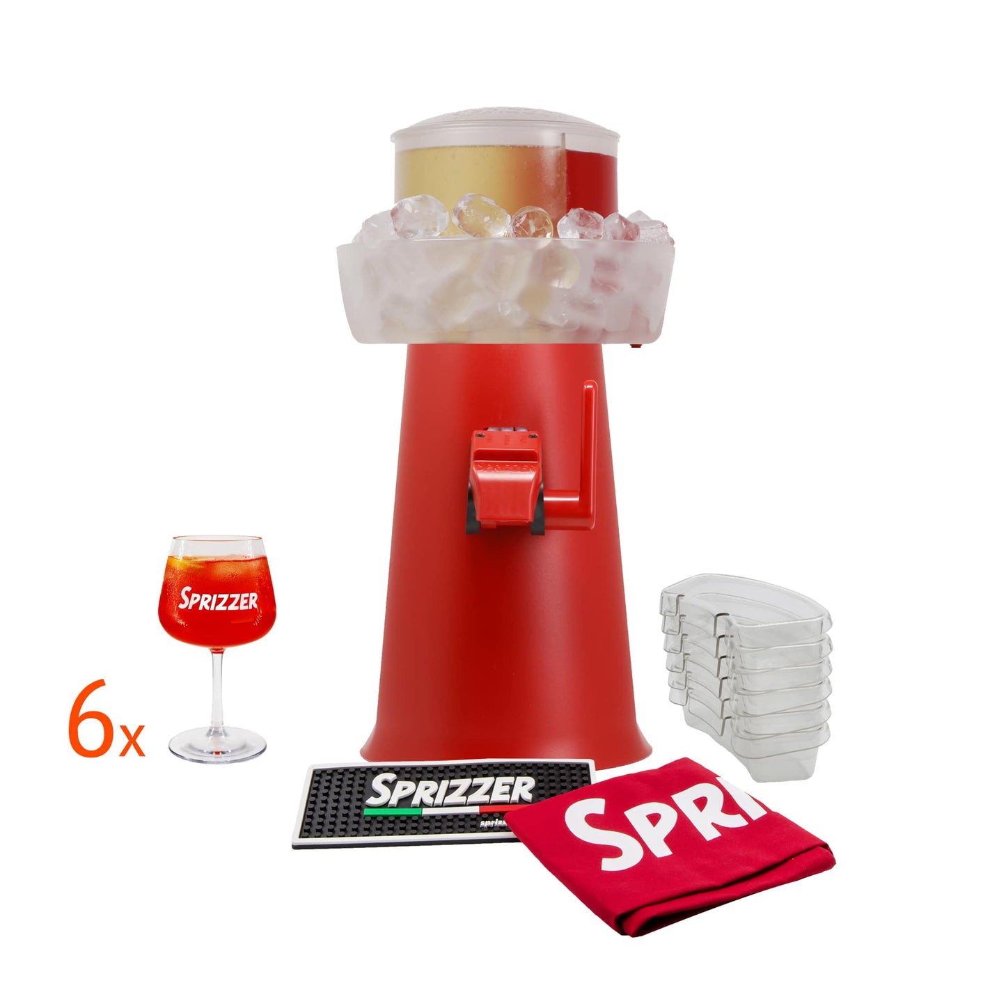 Complete set: Sprizzer + Accessories